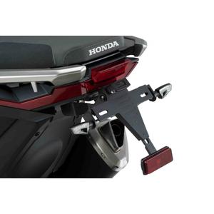 Adjustable license support PUIG 9706N black