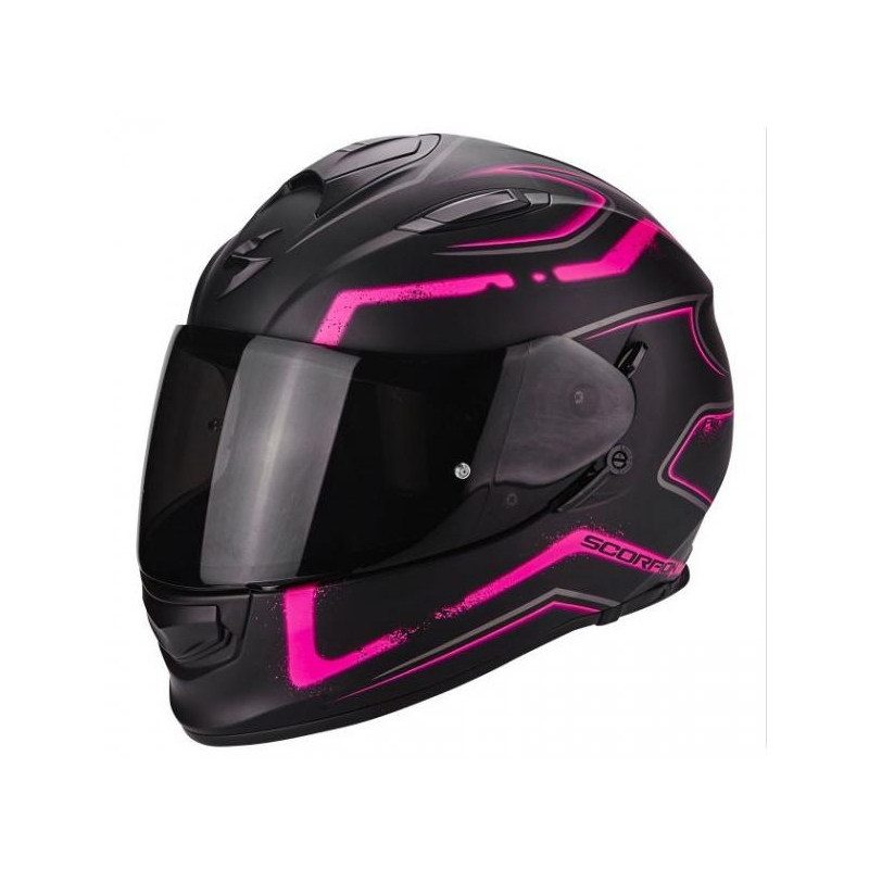 Kask integralny Scorpion EXO-510 Radium czarno-czerwony