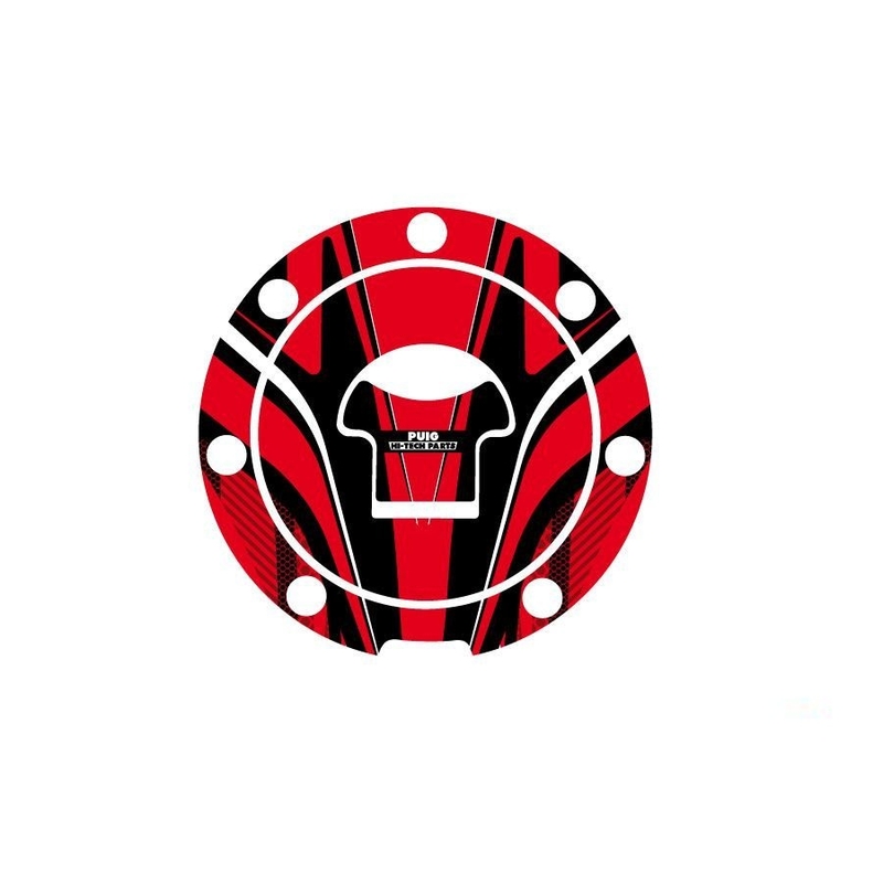 Fuel cap cover PUIG RADIKAL red