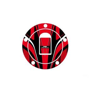 Fuel cap cover PUIG RADIKAL 6310R red