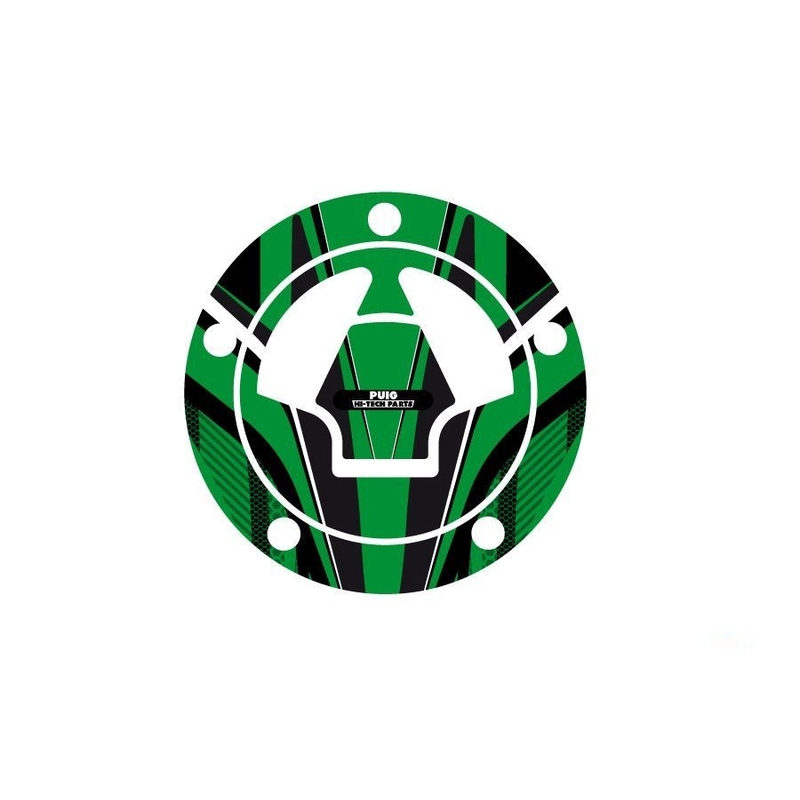Fuel cap cover PUIG RADIKAL green