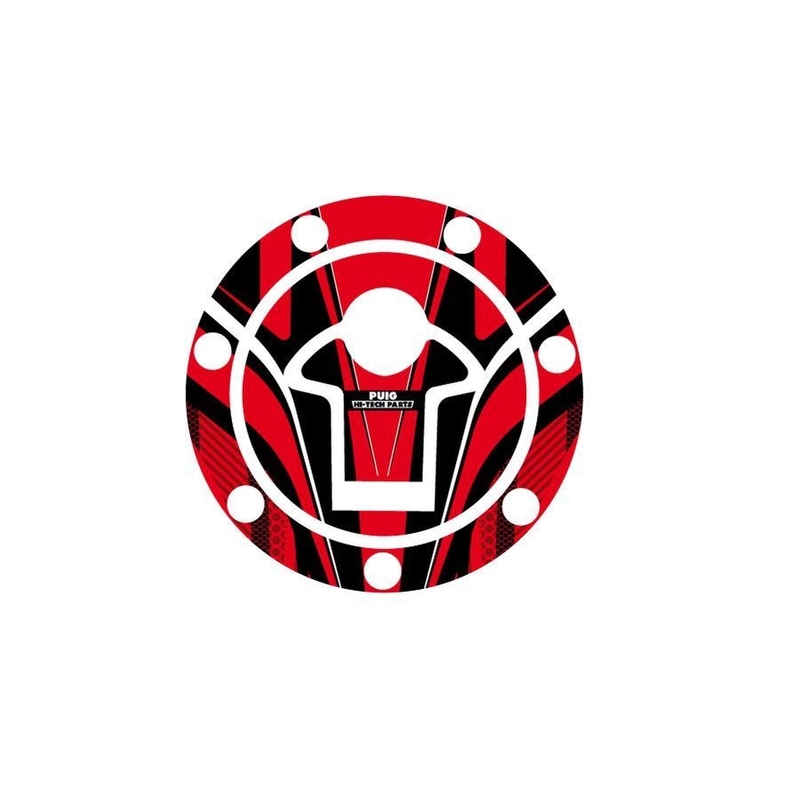 Fuel cap cover PUIG RADIKAL red