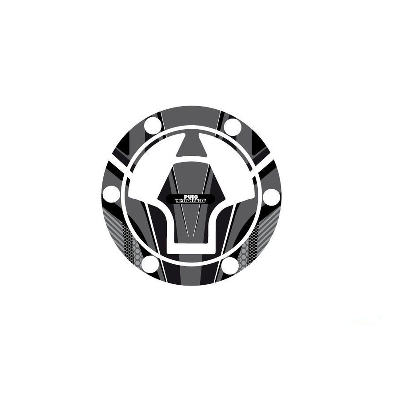 Fuel cap cover PUIG RADIKAL grey for KAWASAKI Z 300 2015-2017, KAWASAKI Ninja 250 SL 2015-2017