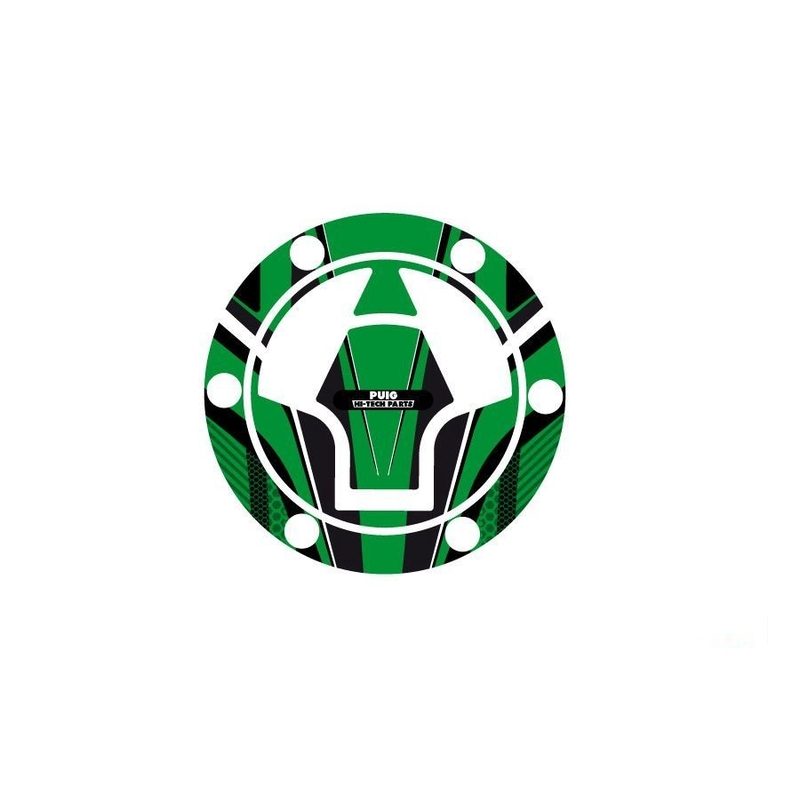 Fuel cap cover PUIG RADIKAL green for KAWASAKI Z 300 2015-2017, KAWASAKI Ninja 250 SL 2015-2017