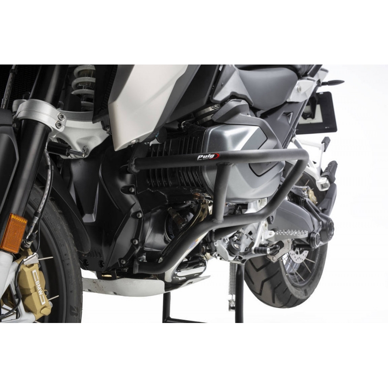 Engine guards PUIG d 25mm, lower black