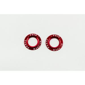 Rings for axle sliders PUIG PHB19 20025R red