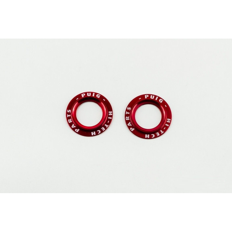 Rings for axle sliders PUIG PHB19 red