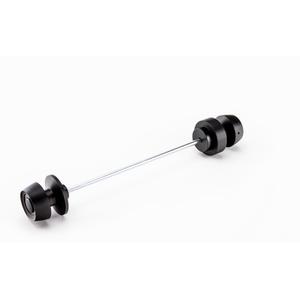 Axle sliders PUIG PHB19 20059N black without color caps, rear