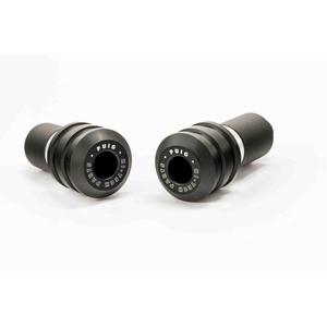 Frame sliders PUIG VINTAGE 8588N black with grey rubber