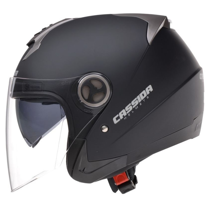 Otwarty kask motocyklowy Cassida Magnum czarny matowy