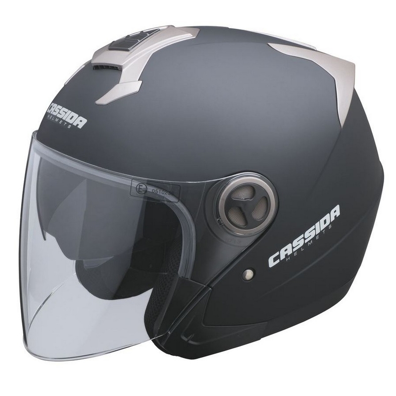 Otwarty kask motocyklowy Cassida Magnum czarny matowy
