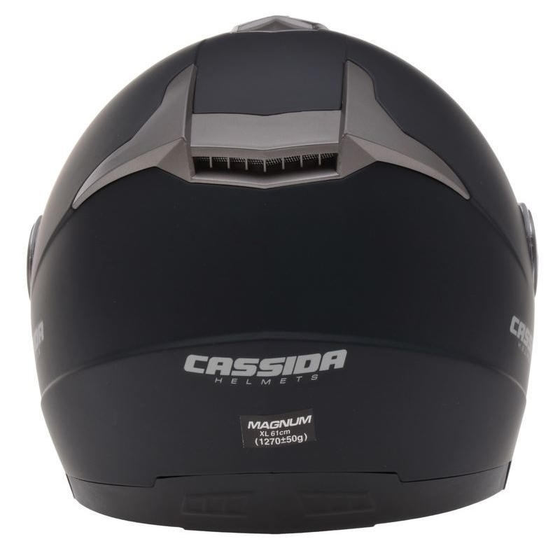 Otwarty kask motocyklowy Cassida Magnum czarny matowy