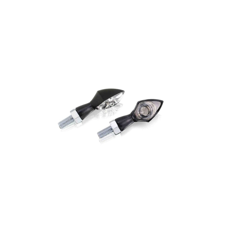 Turn signals PUIG POWER LED black homologated