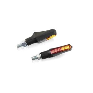Turn signals PUIG CURVE 9084N black front, homologated