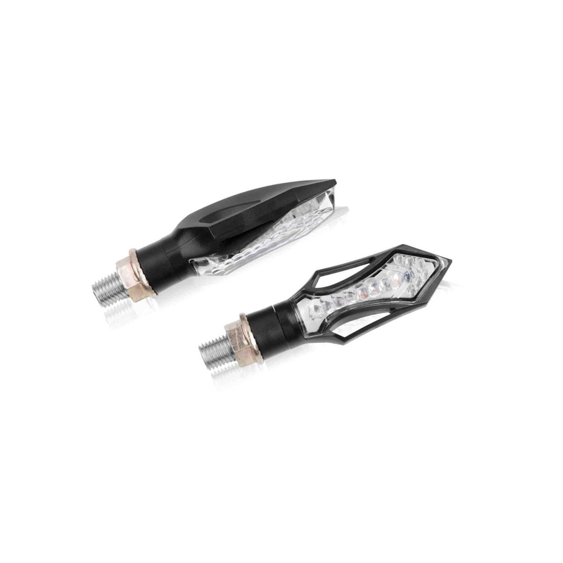 Turn signals PUIG HOUSE black homologated