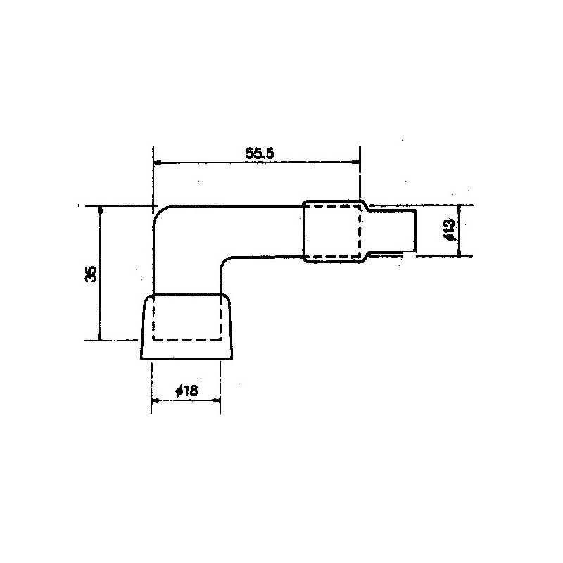 Spark plug cap NGK