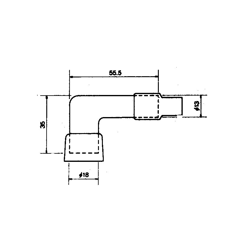 Spark plug cap NGK