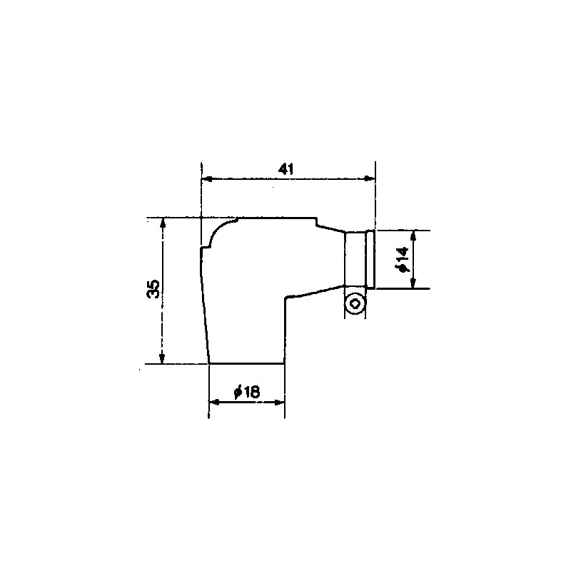 Spark plug cap NGK