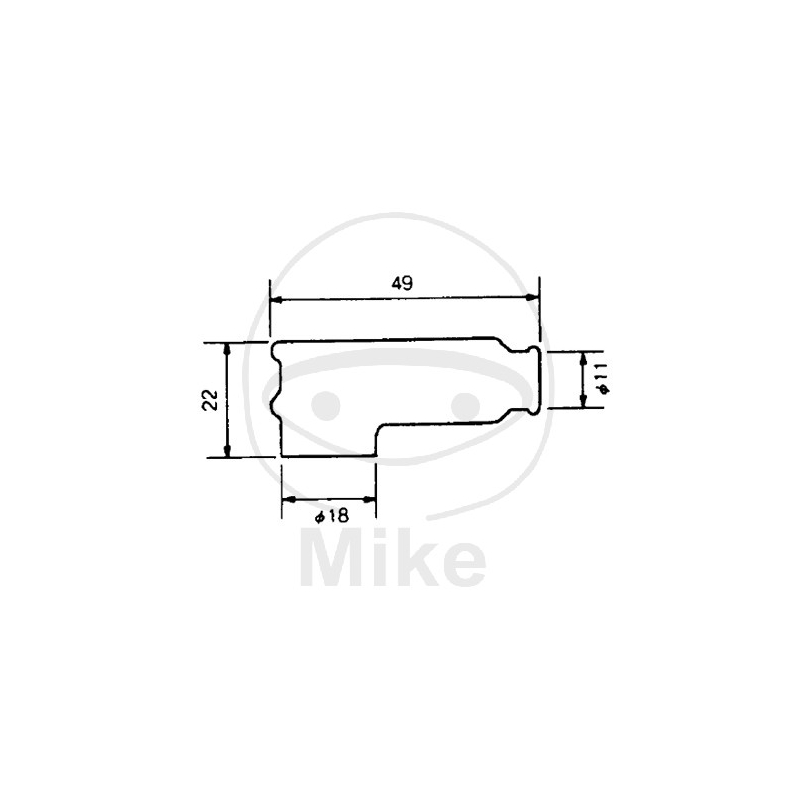 Spark plug cap NGK Blue