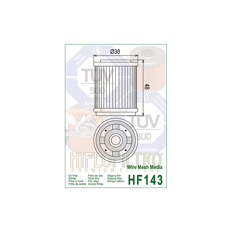 Oil filter HIFLOFILTRO