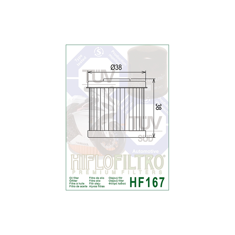 Oil filter HIFLOFILTRO