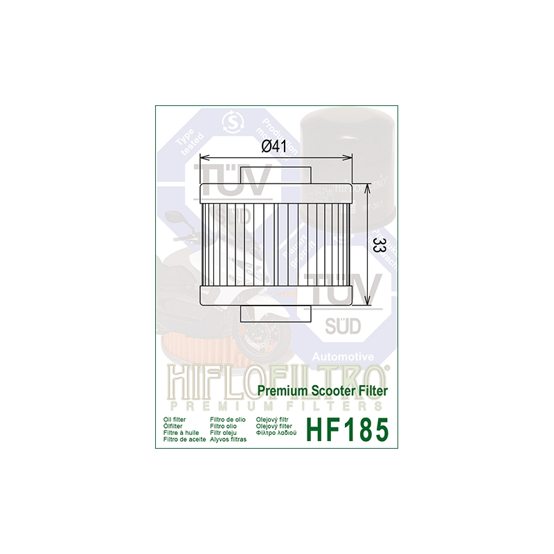Oil filter HIFLOFILTRO