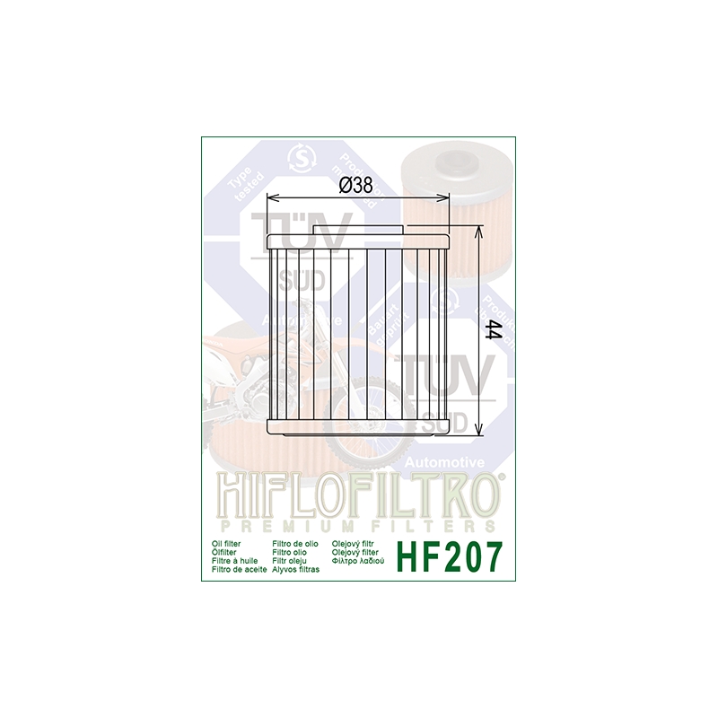 Oil filter HIFLOFILTRO