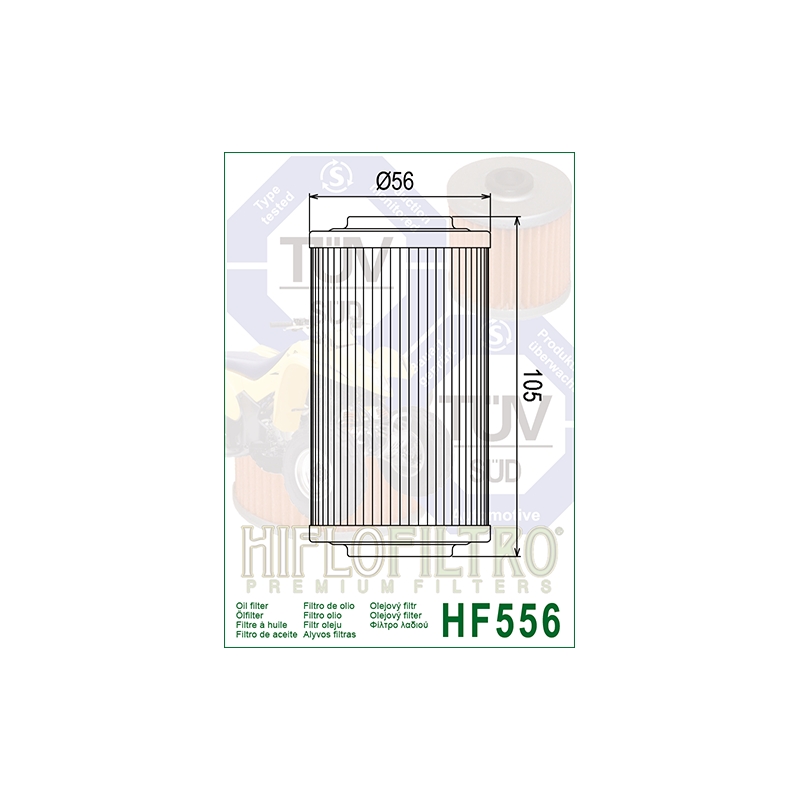 Oil filter HIFLOFILTRO