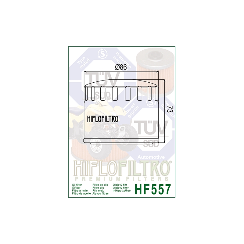 Oil filter HIFLOFILTRO