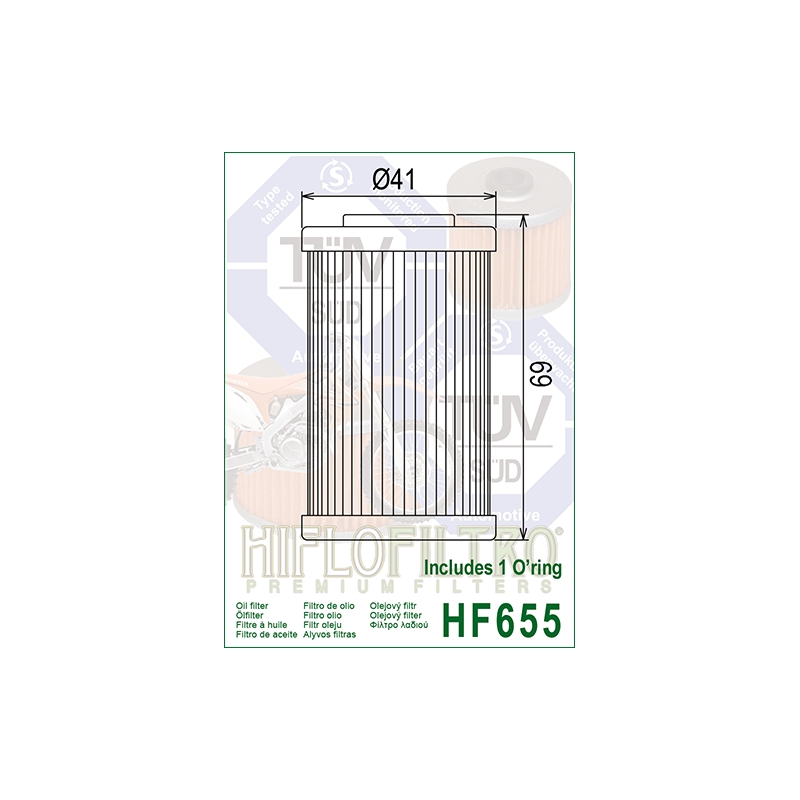 Oil filter HIFLOFILTRO