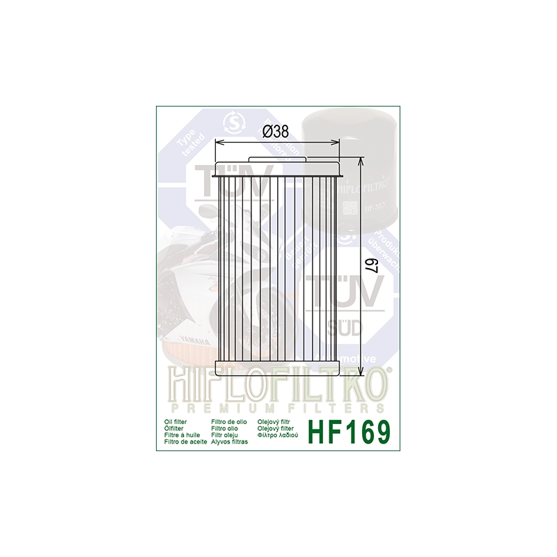 Oil filter HIFLOFILTRO