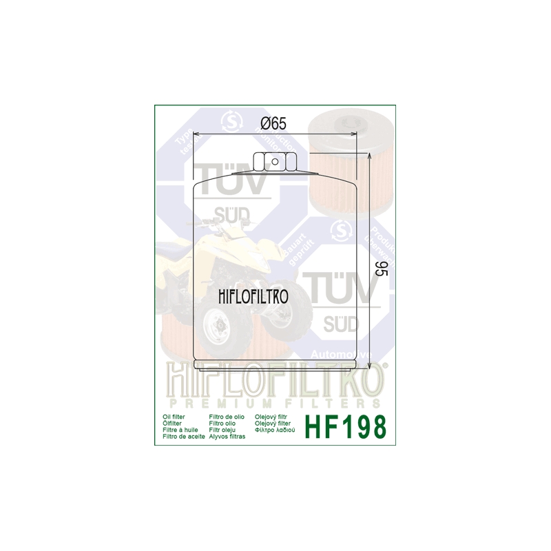 Oil filter HIFLOFILTRO