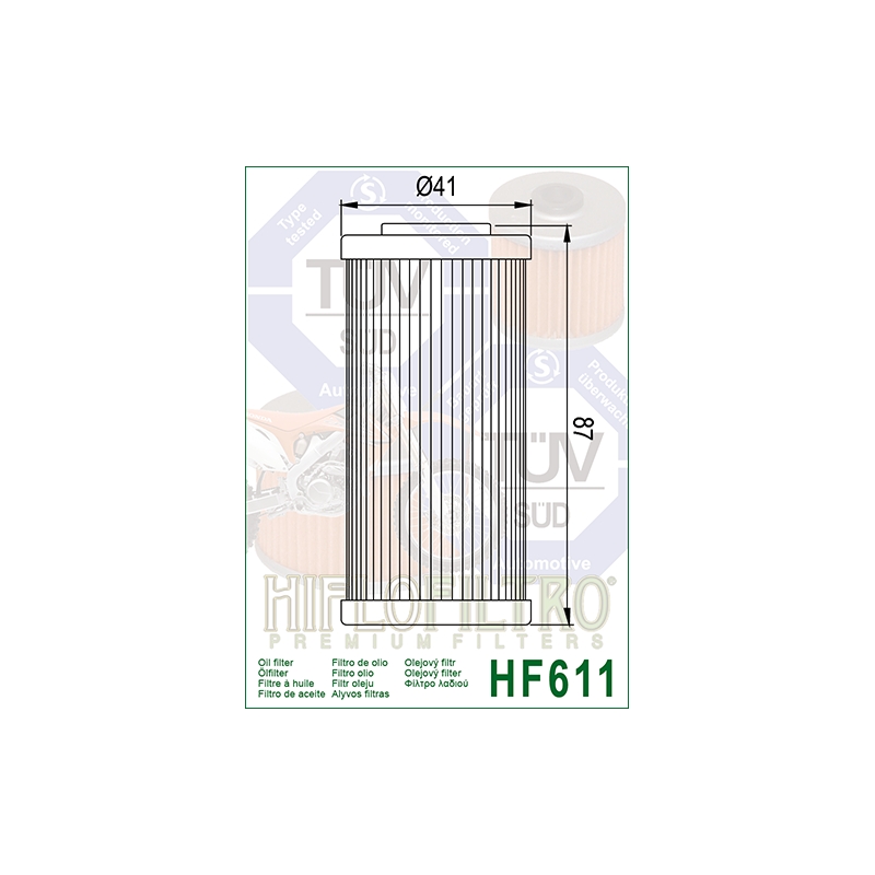 Oil filter HIFLOFILTRO wyprzedaż