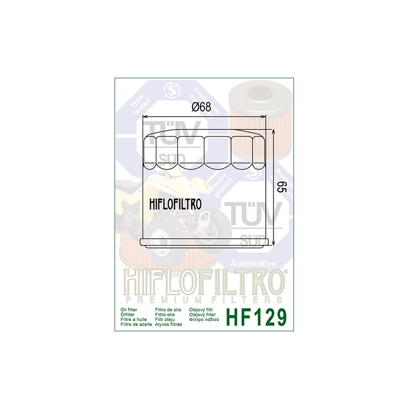 Oil filter HIFLOFILTRO