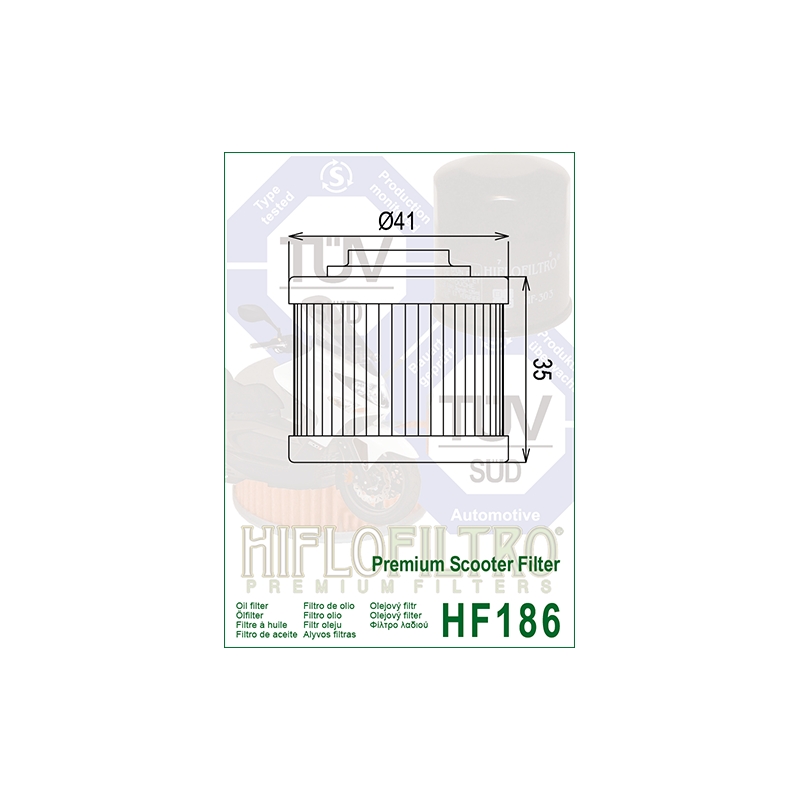 Oil filter HIFLOFILTRO