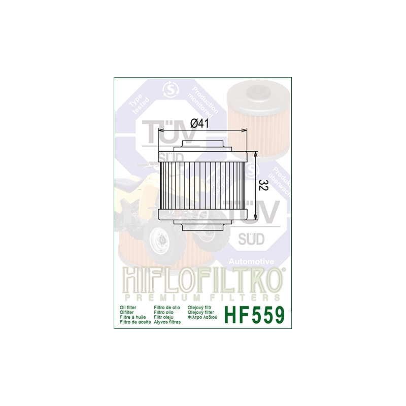 Oil filter HIFLOFILTRO