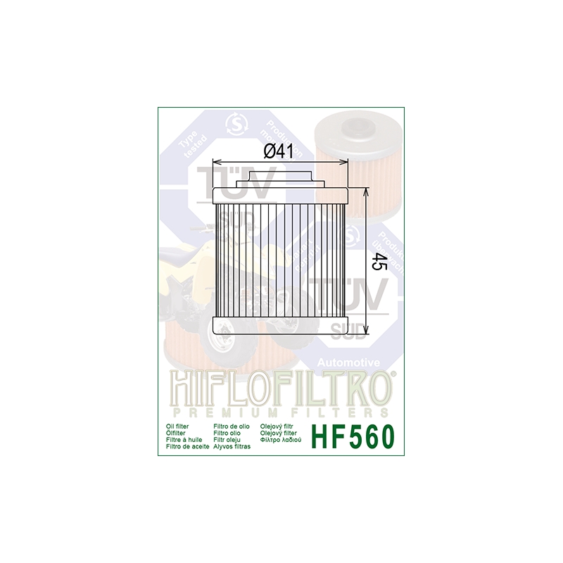 Oil filter HIFLOFILTRO