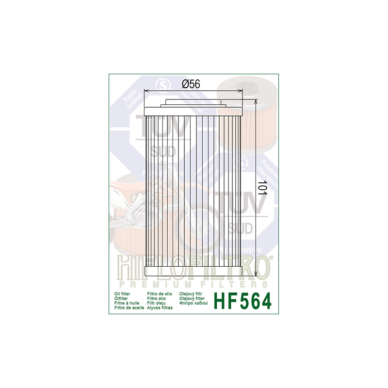 Oil filter HIFLOFILTRO