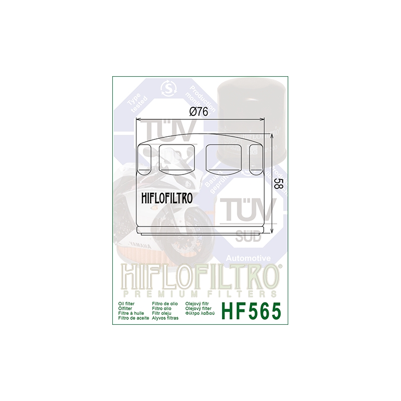 Oil filter HIFLOFILTRO