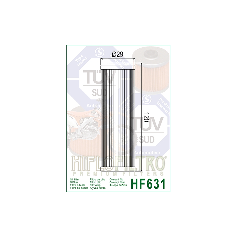 Oil filter HIFLOFILTRO