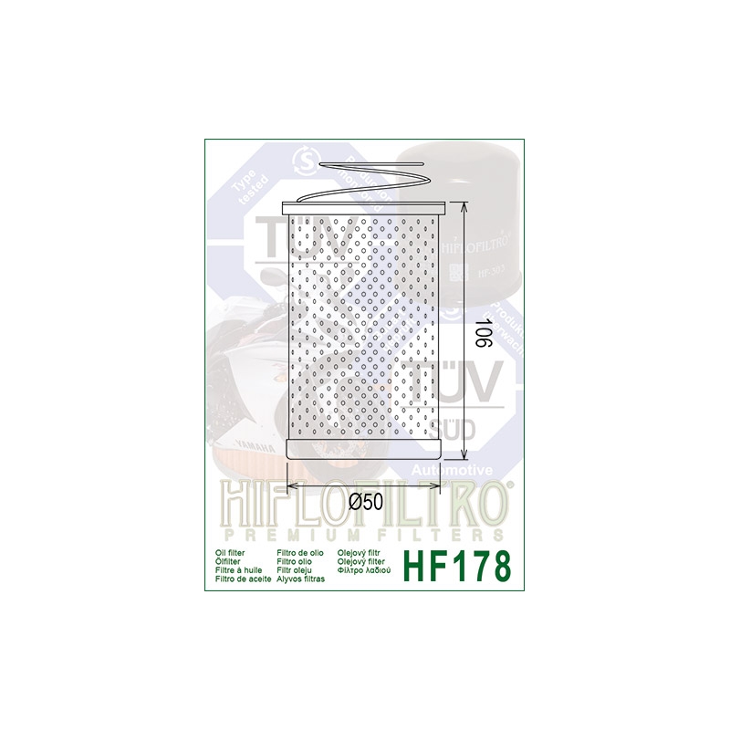 Oil filter HIFLOFILTRO