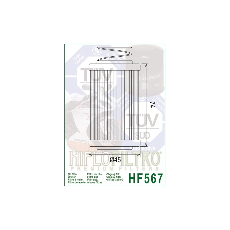 Oil filter HIFLOFILTRO