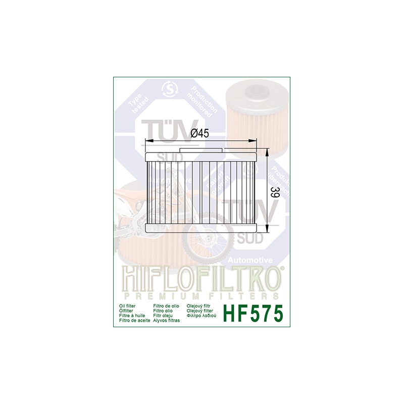 Oil filter HIFLOFILTRO