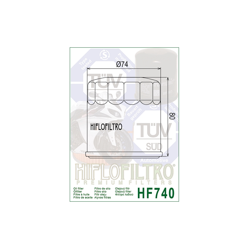 Oil filter HIFLOFILTRO