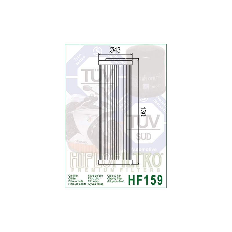 Oil filter HIFLOFILTRO