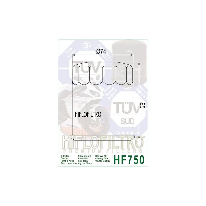 Oil filter HIFLOFILTRO