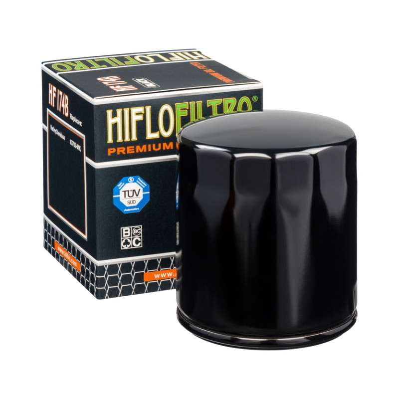 Oil filter HIFLOFILTRO Black