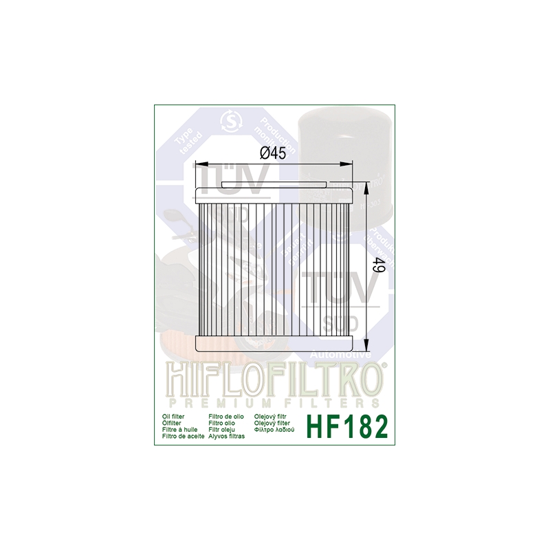 Oil filter HIFLOFILTRO