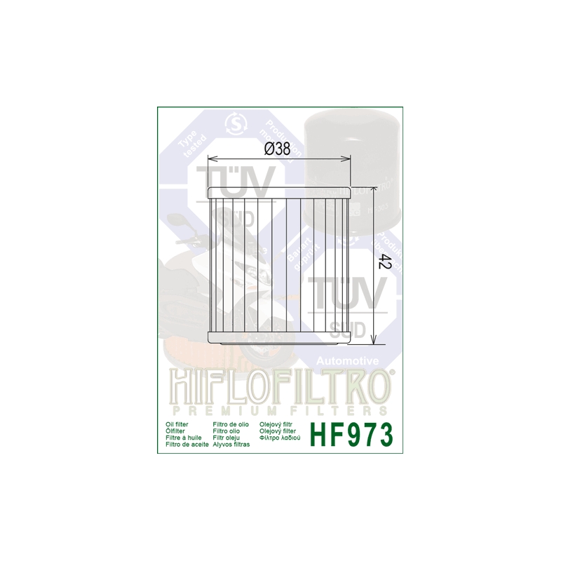 Oil filter HIFLOFILTRO