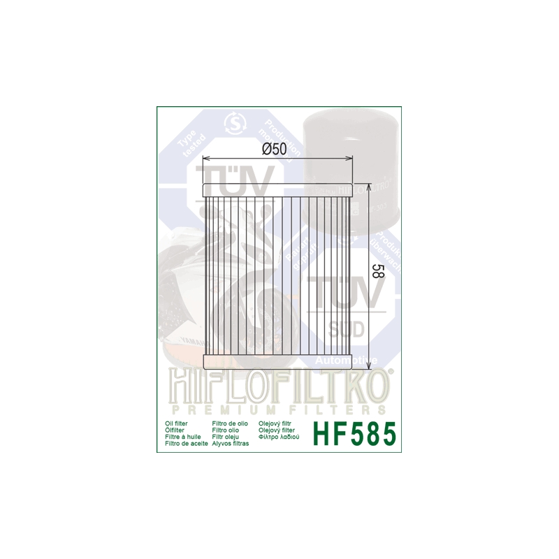 Oil filter HIFLOFILTRO